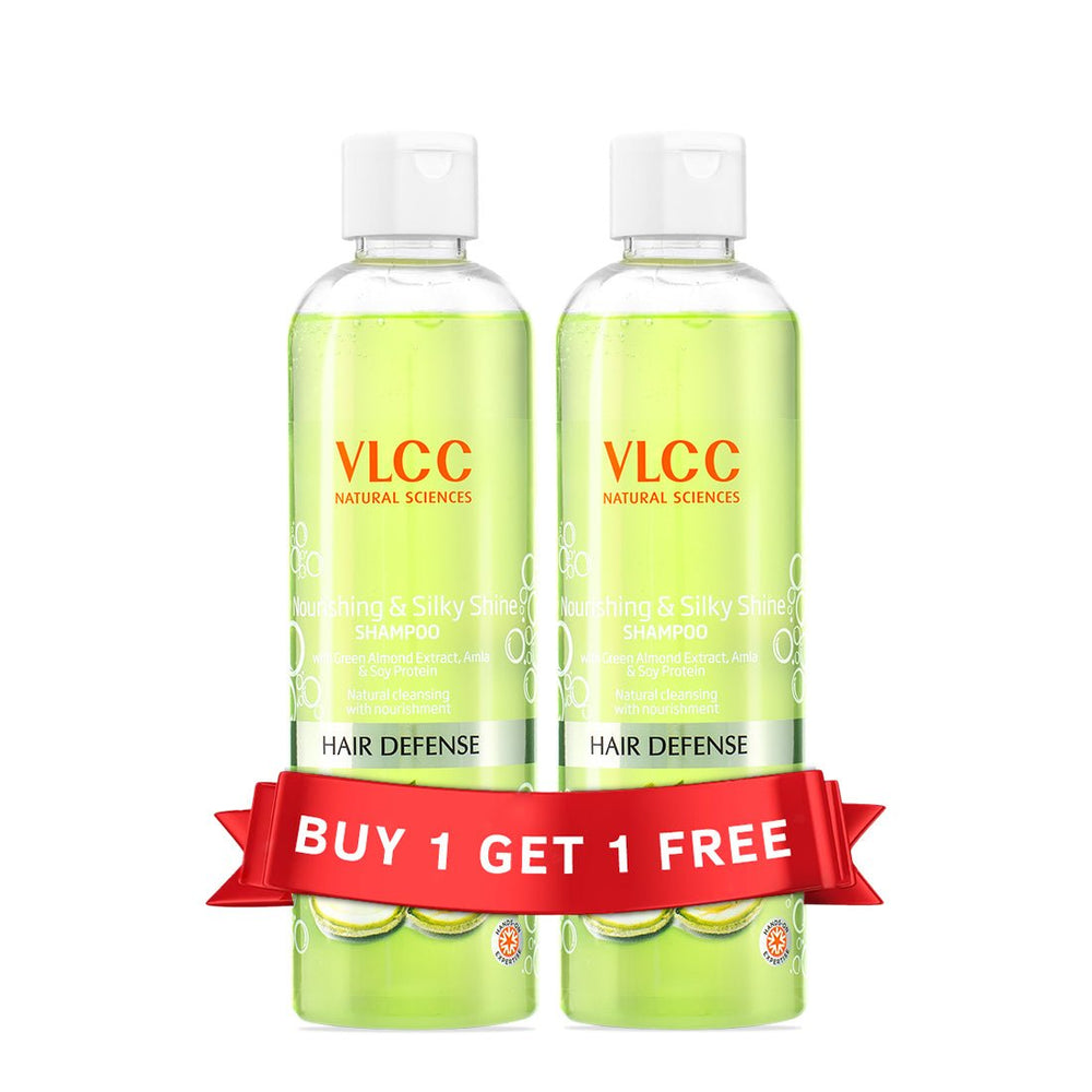 VLCC NOURISHING & SILKY SHINE SHAMPOO 350ML - SuperMarcheStore
