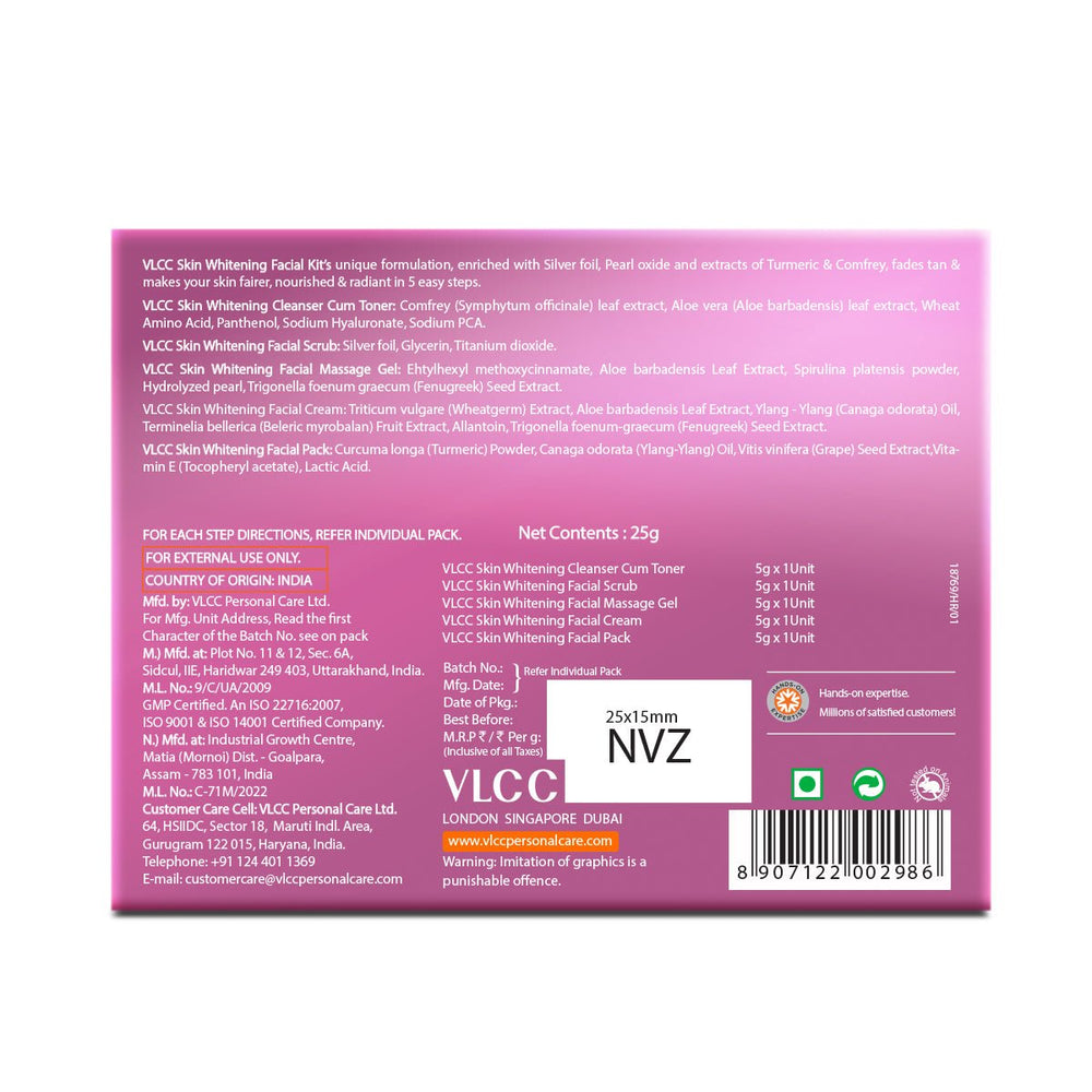 VLCC SKIN WHITENING FACIAL KIT - SuperMarcheStore