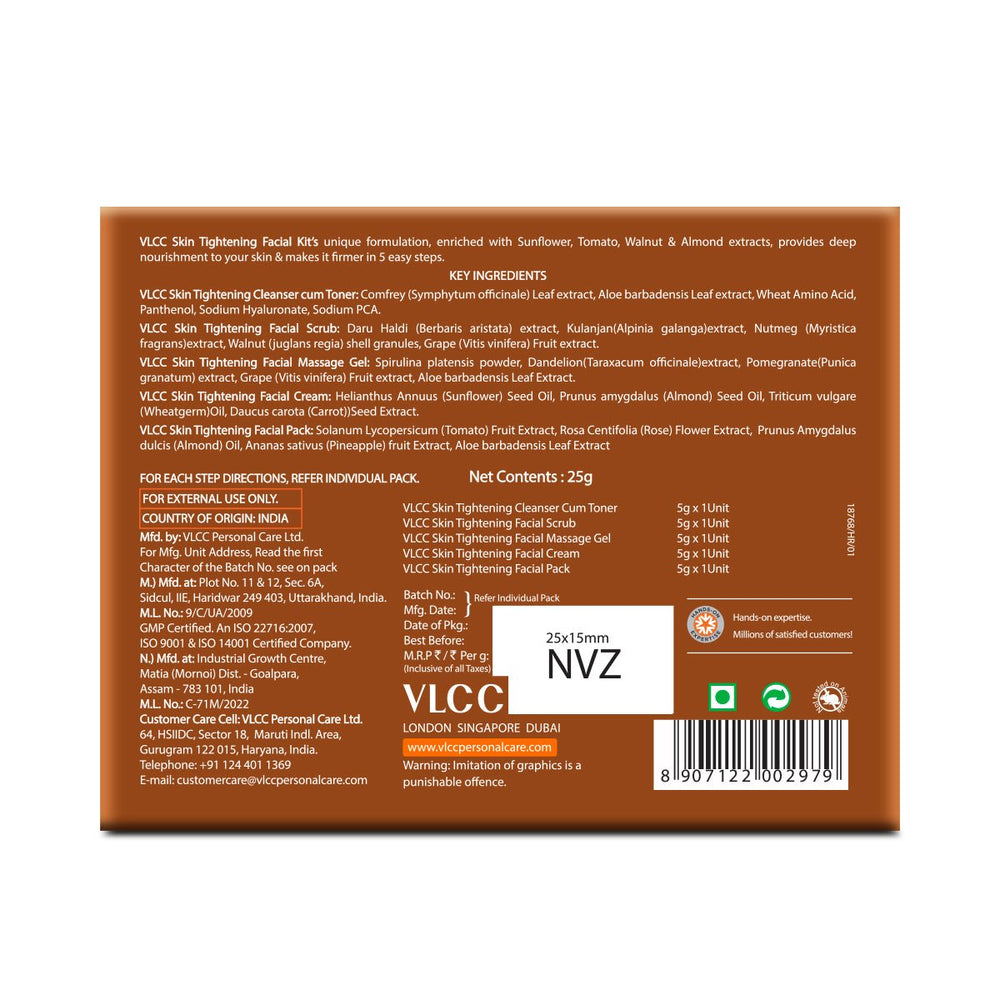 VLCC TIGHTNING FACIAL KIT) - SuperMarcheStore