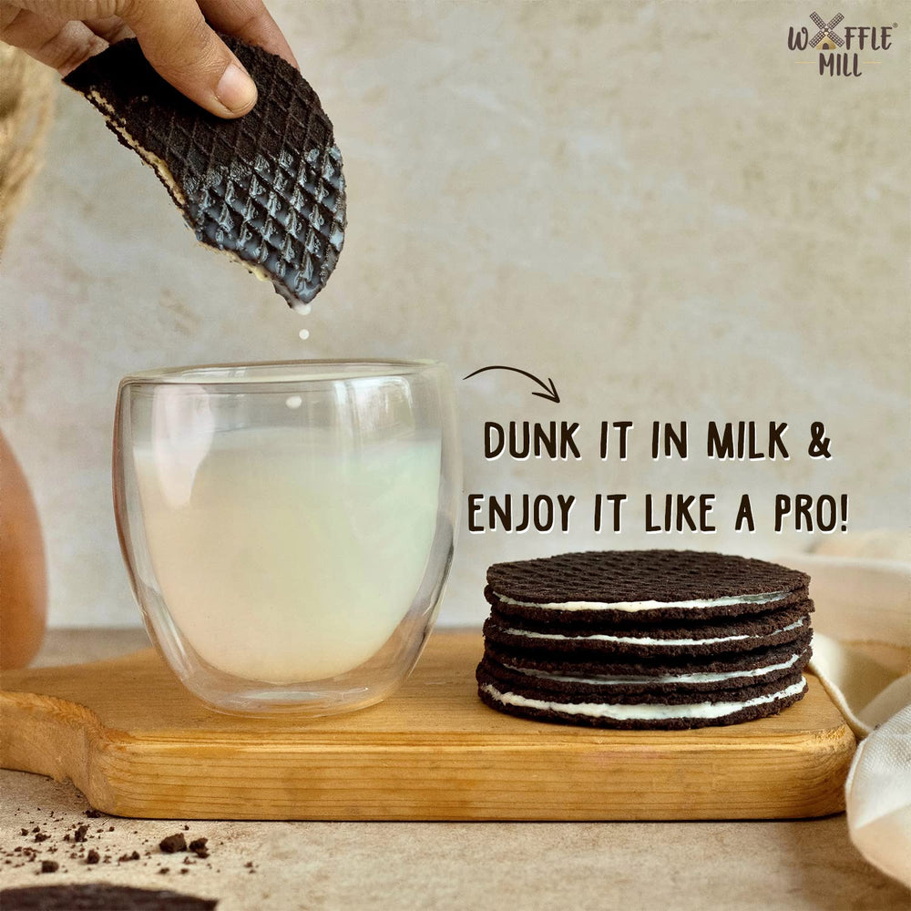 WAFFLE MILL COOKIES COOKIES & CREAM - SuperMarcheStore