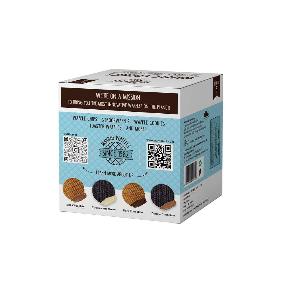 WAFFLE MILL COOKIES COOKIES & CREAM - SuperMarcheStore
