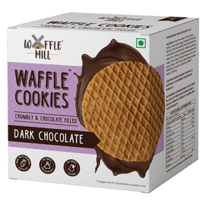 WAFFLE MILL COOKIES DARK CHOCOLATE - SuperMarcheStore