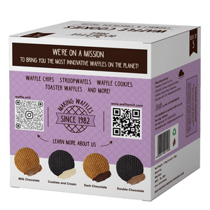 WAFFLE MILL COOKIES DARK CHOCOLATE - SuperMarcheStore