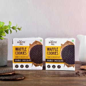 WAFFLE MILL COOKIES DOUBLE CHOCOLATE - SuperMarcheStore