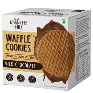 WAFFLE MILL COOKIES MILK CHOCOLATE - SuperMarcheStore