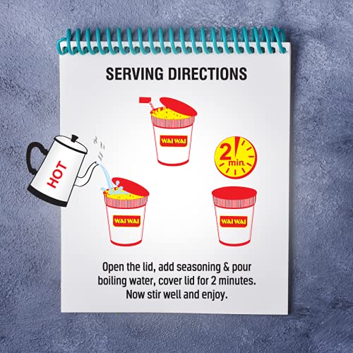 WAI WAI CHICKEN CUP NOODLES - SuperMarcheStore