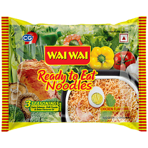 WAI WAI CHICKEN FLAVOURED NOODLES 55 GM - SuperMarcheStore
