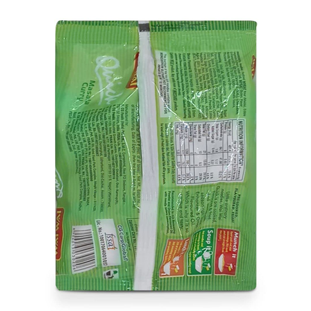 WAI WAI VEG FLAVOURED NOODLES 55 GM - SuperMarcheStore