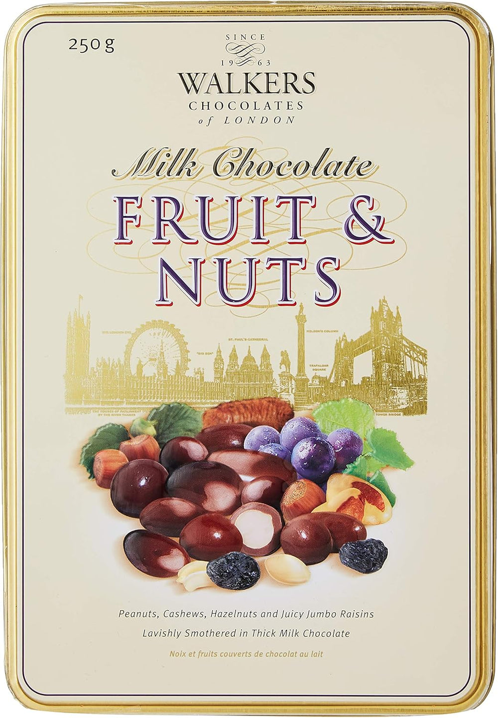 WALKERS CHOCOLATE FRIUT NUTS ASSORTMENT 250 GM - SuperMarcheStore