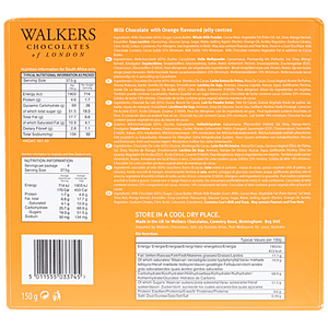 WALKERS LONDON ORANGE SEGMENTS 150 GMS - SuperMarcheStore
