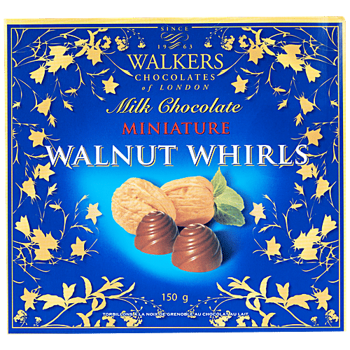 WALKERS WALNUT WHIRLS 150 GM - SuperMarcheStore