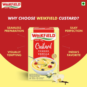 WEIKFIELD DESERTMIX CUSTARD POWDER VANILA 100G - SuperMarcheStore