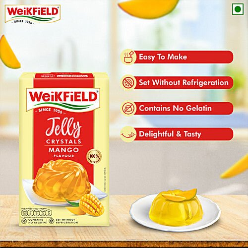 WEIKFIELD DESSERTMIX JELLY MANGO 90G - SuperMarcheStore