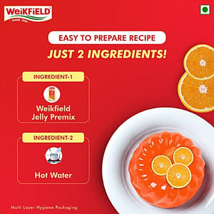 WEIKFIELD DESSERTMIX JELLY ORANGE 90G - SuperMarcheStore