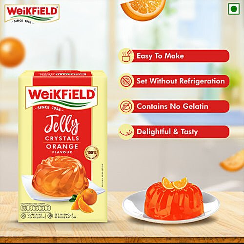 WEIKFIELD DESSERTMIX JELLY ORANGE 90G - SuperMarcheStore