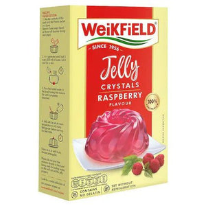 WEIKFIELD DESSERTMIX JELLY RASBERRY 90G - SuperMarcheStore