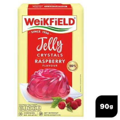 WEIKFIELD DESSERTMIX JELLY RASBERRY 90G - SuperMarcheStore