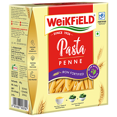 WEIKFIELD PASTA PENNE ZITI RIGATI 400G - SuperMarcheStore