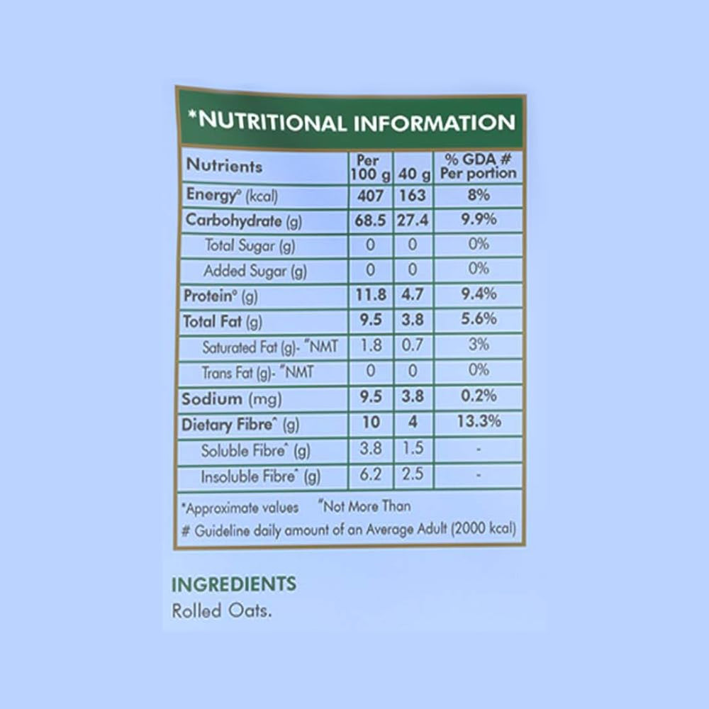 WEIKFIELDS EO VALLEY HEARTY OATS STEEL CUT 400 GM - SuperMarcheStore