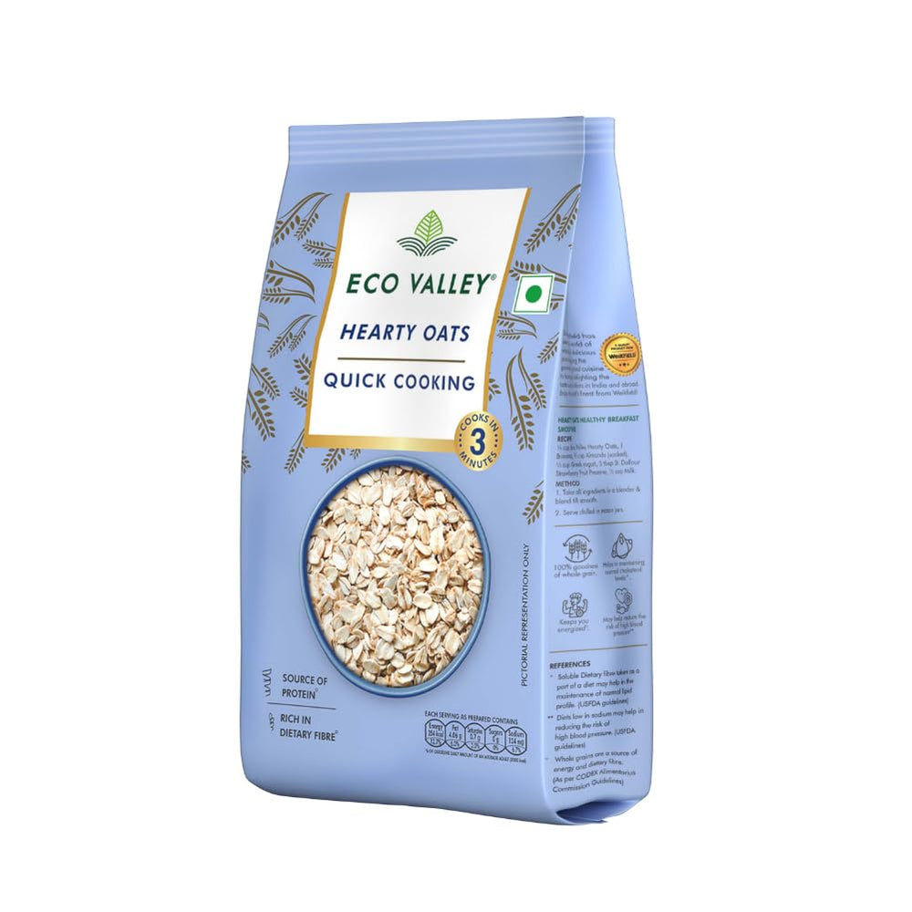 WEIKFIELDS EO VALLEY HEARTY OATS STEEL CUT 400 GM - SuperMarcheStore