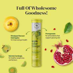 WELLBEING APPLE CIDER VINEGAR 68 GM - SuperMarcheStore
