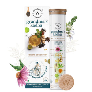 WELLBEING NUT GRANDMA KADHA TABLETS 63G - SuperMarcheStore