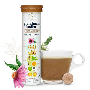 WELLBEING NUT GRANDMA KADHA TABLETS 63G - SuperMarcheStore