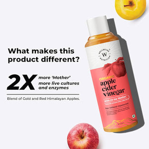 WELLBEING NUT ORG APPLE CIDER VINEGAR 500ML - SuperMarcheStore