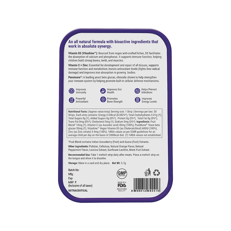 WELLBEING NUTRITION ADVANCED IMMUNITY - SuperMarcheStore