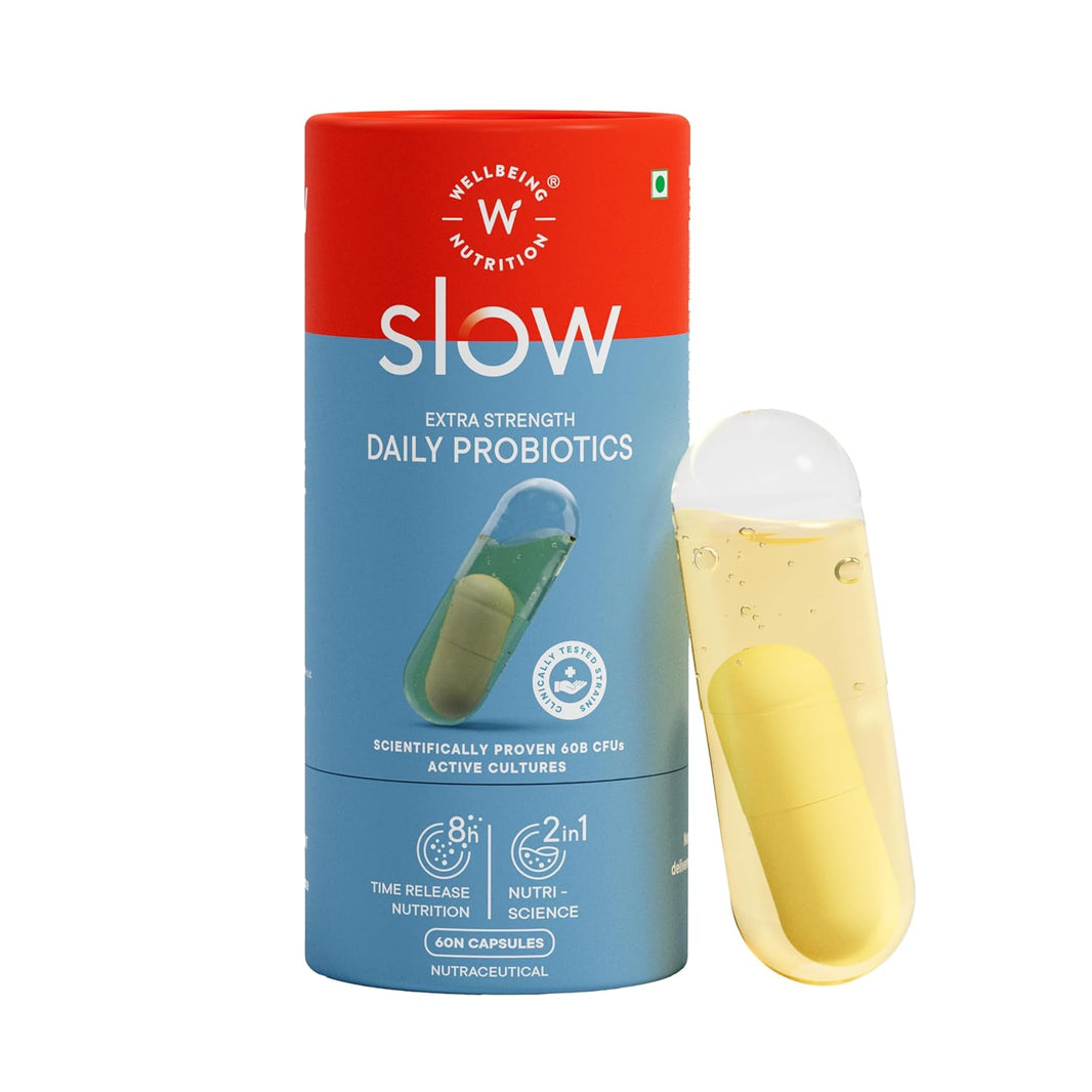 WELLBEING SLOW PROBIOTICS FOR GUT HEALTH - SuperMarcheStore
