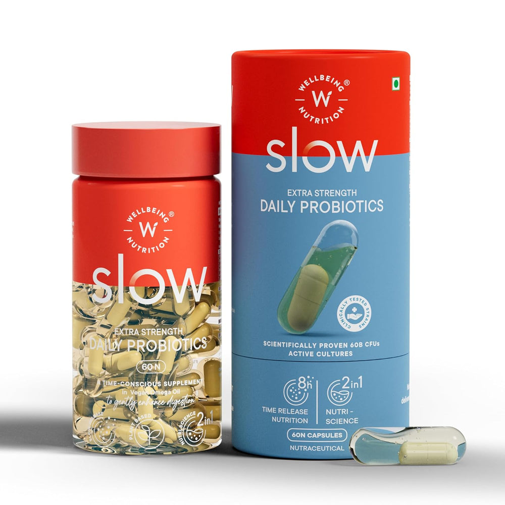 WELLBEING SLOW PROBIOTICS FOR GUT HEALTH - SuperMarcheStore