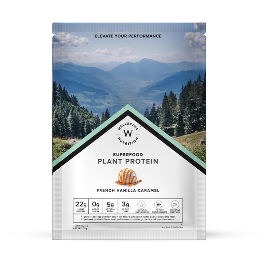 WELLBEING SUPERFOOD PLANT PROTIEN FRENCH VANILLA - SuperMarcheStore