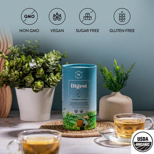 WELLBIENG DIGEST ADAPTOGENIC GREEN TEA - SuperMarcheStore
