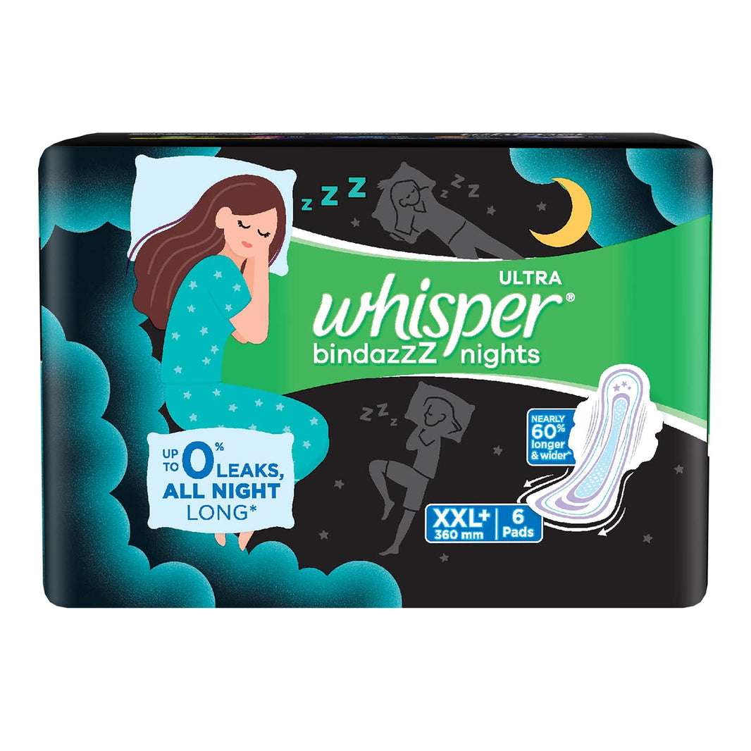 WHISPER BINDAZZ NIGHTS 6S - SuperMarcheStore