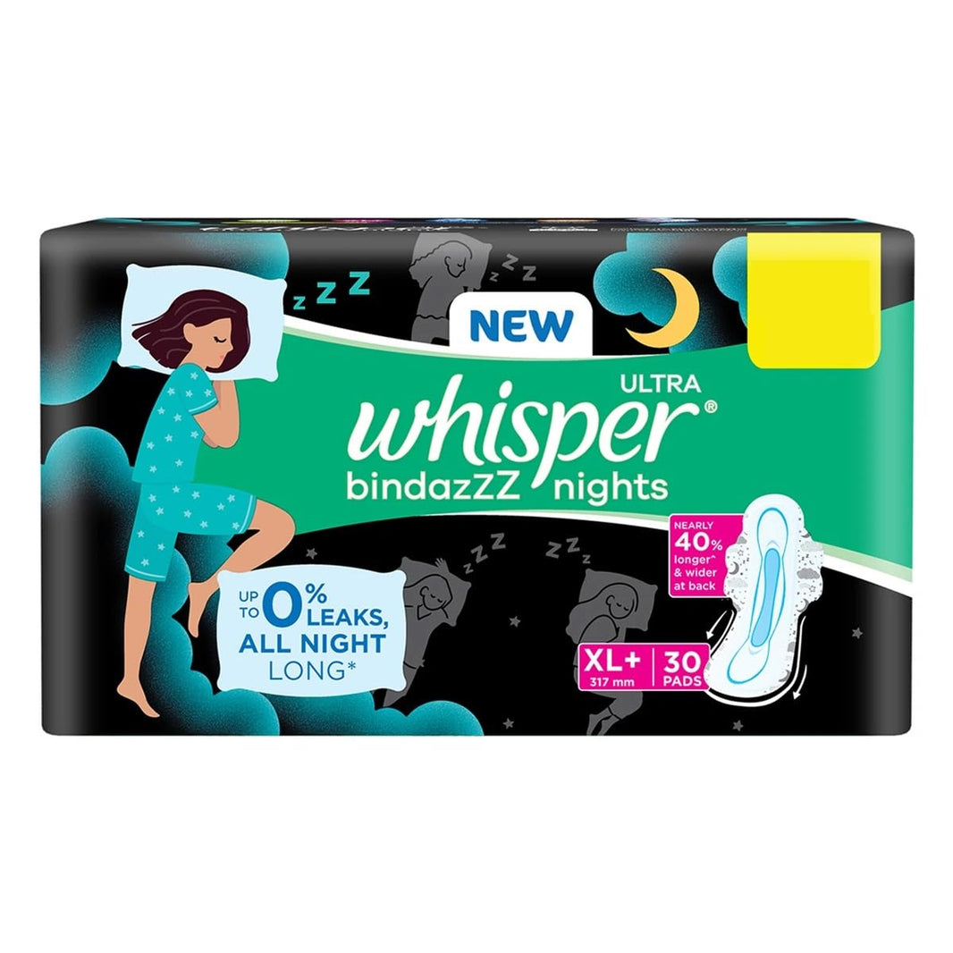 WHISPER BINDAZZ NIGHTS XL+ 30 N - SuperMarcheStore