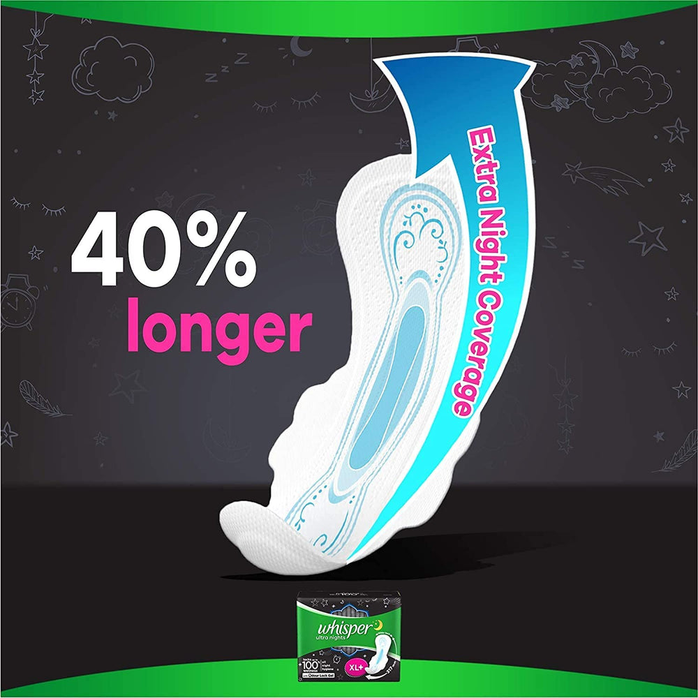 WHISPER BINDAZZ NIGHTS XL+ 7N - SuperMarcheStore
