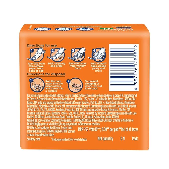 WHISPER CHOICE ULTA XL 6PADSS - SuperMarcheStore