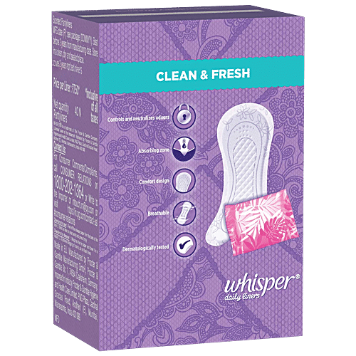 WHISPER ON LINERS 40 S - SuperMarcheStore