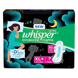 WHISPER ULTRA BINDAZZZ NIGHTS XL+ 7N - SuperMarcheStore