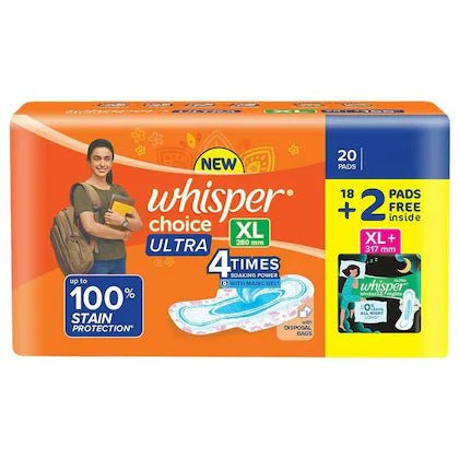 WHISPER ULTRA CHOICE WINGS 20 S - SuperMarcheStore