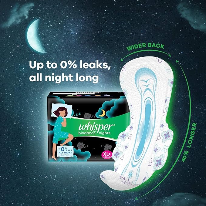 WHISPER ULTRA ON BINDAZZZ NGHTS XL+30S - SuperMarcheStore