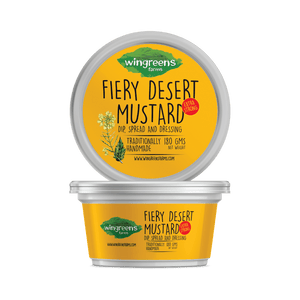 WINGREENS FIERY DESERT MUSTURD 180G - SuperMarcheStore