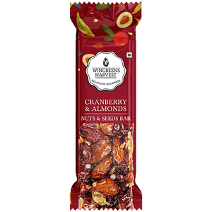 WINGREENS MH NUTS AND SEEDS CRAN AND ALMONDS 30 GM - SuperMarcheStore