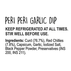WINGREENS PERI PERI GARLIC DIP 150GM - SuperMarcheStore