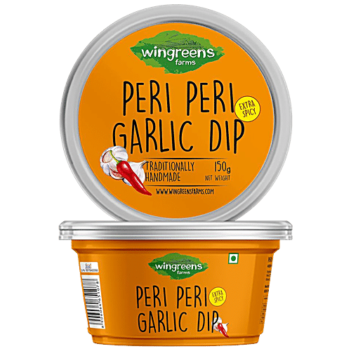 WINGREENS PERI PERI GARLIC DIP 150GM - SuperMarcheStore