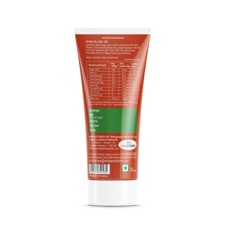 WINGREENS SCHEWAN CHILLI GARLIC SAUCE 130G - SuperMarcheStore