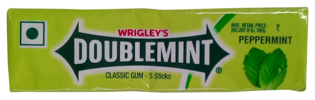 WRIGLEYS DOUBLEMINT PEPPERMINT 13GM - SuperMarcheStore