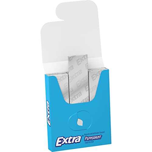 WRINGLEY EXTRA PEPPERMINT GUM STICK - SuperMarcheStore