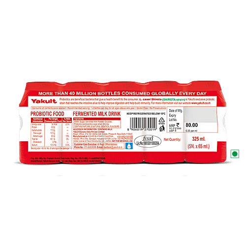 YAKULY ORIGINAL 65 ML DAIRY BASED DRINK - FERMATED - SuperMarcheStore