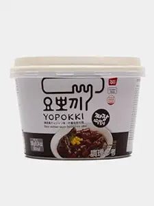 YOPOKKI JJAJANG TOPOKKI RICE CAKES 180 GMS - SuperMarcheStore